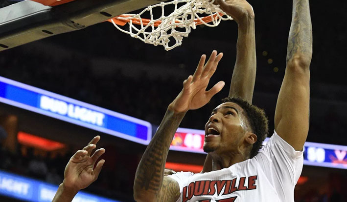 The College Basketball Championship Odds for Louisville are not good.
