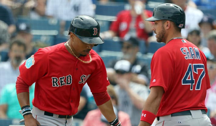 The Red Sox are favorites in the MLB odds to win the series against the Angels this weekend. 