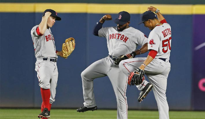 The Red Sox head into their MLB series against the Blue Jays as the betting favorites.