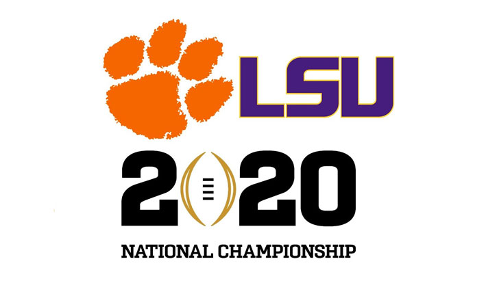 LSU vs Clemson 2020 National Championship Odds & Preview