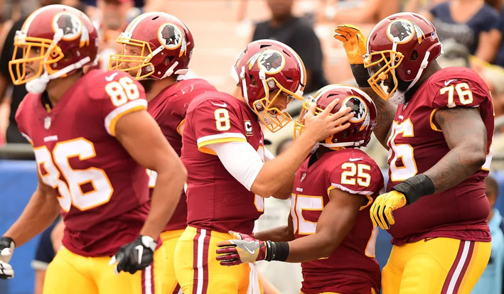 Redskins are Slight NFL Betting Underdogs in Week 3 vs. the Raiders.