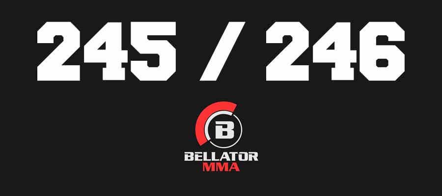 Bellator 245 and 246 Odds, Betting Preview & Predictions: 2 Fights in one Weekend