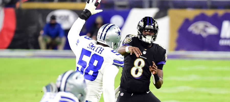 Bet on the Ravens (-1) vs. Cowboys Week 3: NFL Game Odds, Picks, Analysis & Prediction