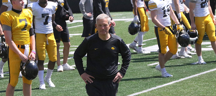 Betting News for College Football: Top 25, Kirk Ferentz & Alabama