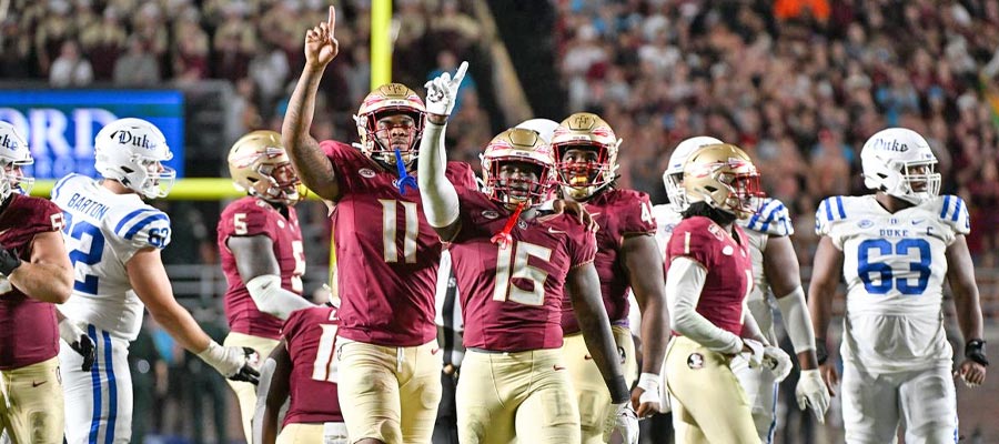 #4 Florida State at Wake Forest NCAAF Odds for Week 9