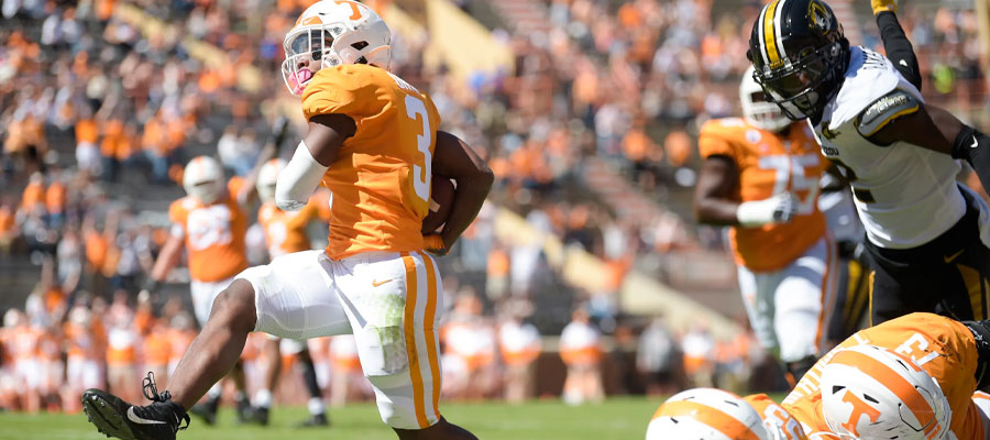 #13 Tennessee at #14 Missouri NCAAF Odds for Week 11