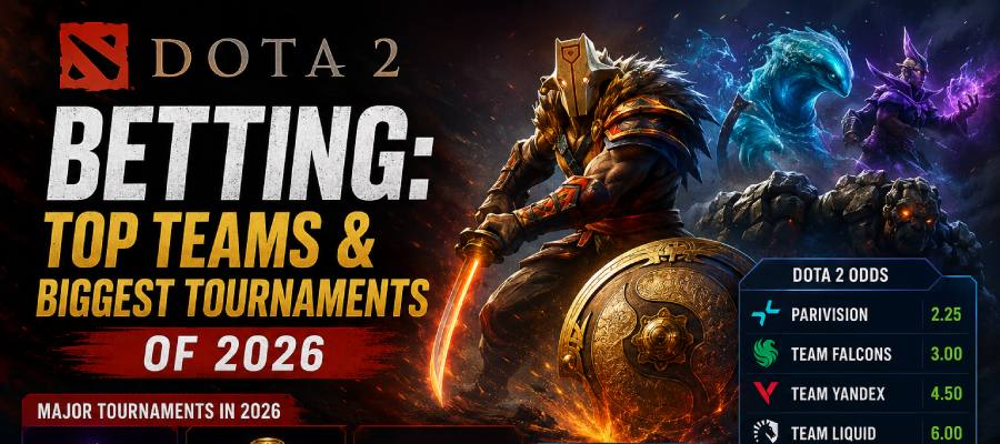 Dota 2 Betting: Top Teams and Biggest Tournaments of 2026