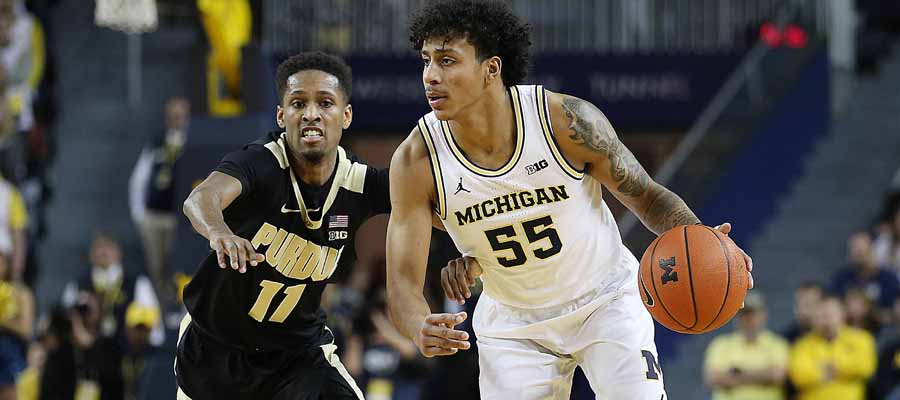 Michigan at Purdue : College Basketball Betting Preview