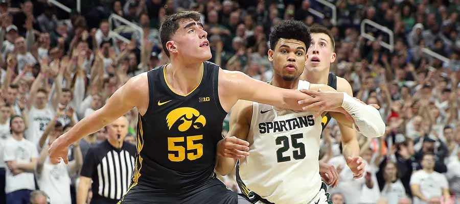 Michigan State at Iowa : College Basketball Betting Preview