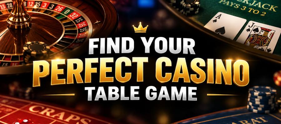 The Most Popular Online Casino Table Games