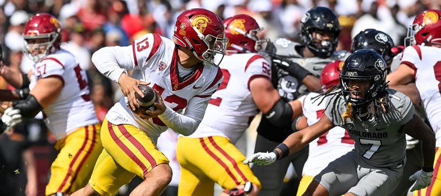 Arizona at #9 USC NCAAF Odds for Week 6