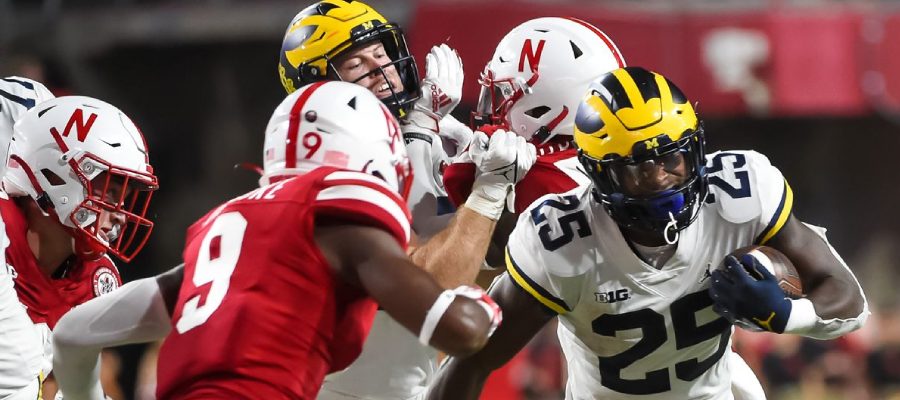 #2 Michigan at Nebraska NCAAF Odds for Week 5