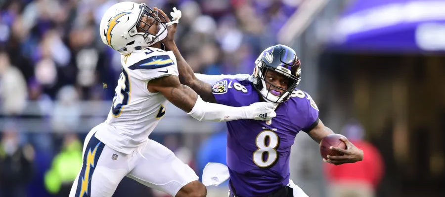 AFC Rivalry Games in the NFL Odds for 2024/25 Season: Ravens vs Chargers & Browns vs Bengals