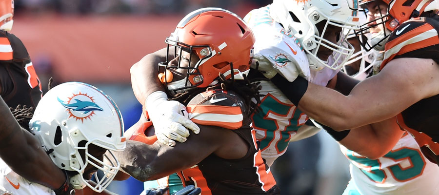 NFL Betting Odds & Predictions in Week 10: Browns - Dolphins