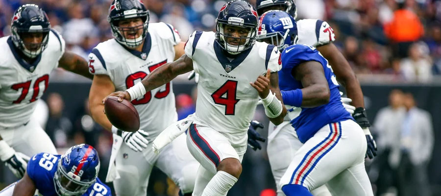 NFL Betting Odds & Predictions in Week 10: Texans - Giants