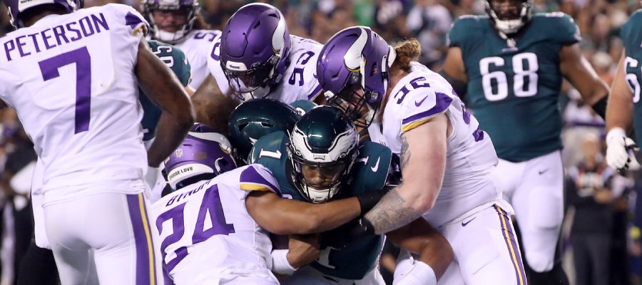 NFL Vikings vs Eagles Odds, Analysis and Prediction for Week 2