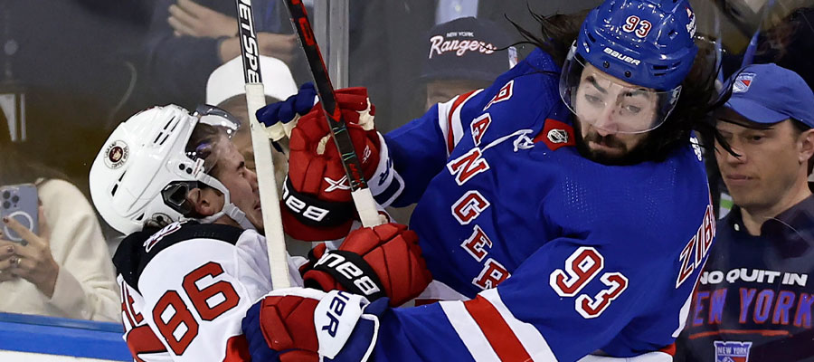 NHL Playoffs Odds Predictions for Game 7, First Round: Rangers vs Devils