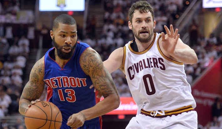 Pro Hoops Playoffs Betting Game 2 Detroit at Cleveland