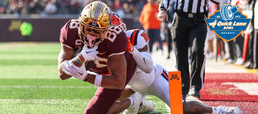 Bowling Green vs Minnesota Odds for the 2023 Quick Lane Bowl