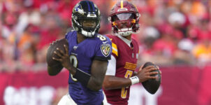 Ravens favored by 6.5 against Commanders in Week 6 - Jackson vs Daniels QB Matchup