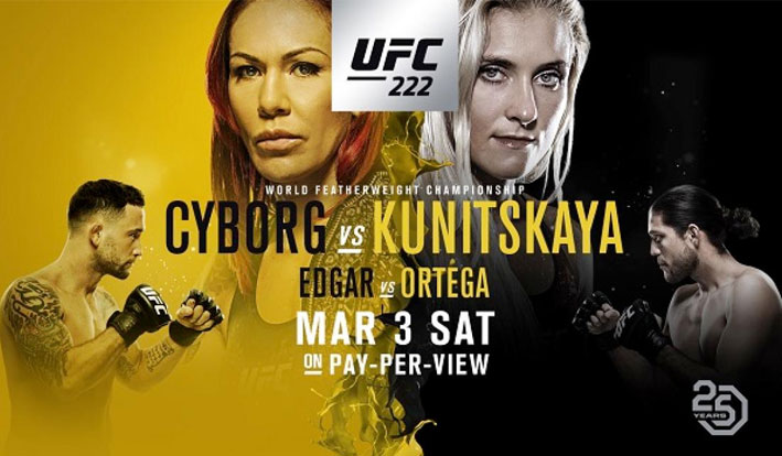 UFC 222 Main Card Betting Preview & Picks