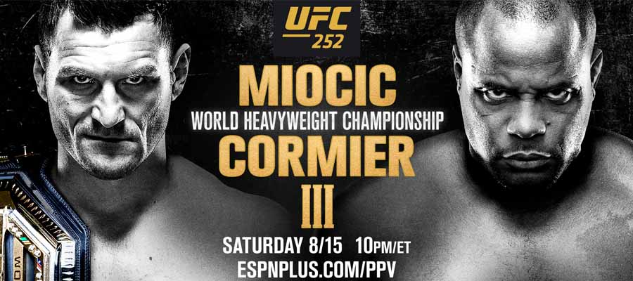 UFC 252: Main Card Betting Preview: Miocic vs Cormier 3