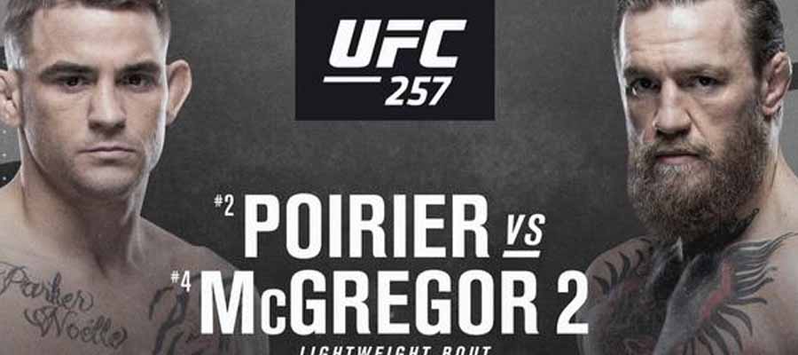 UFC 257: Poirier vs McGregor 2 : MMA Betting Preview