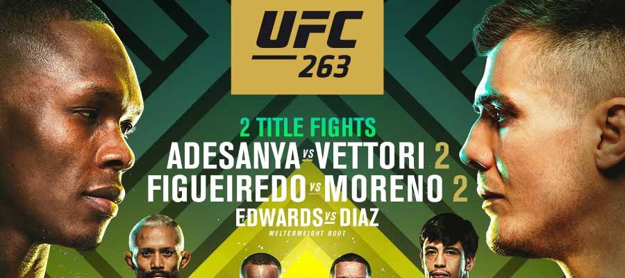 UFC 263: Adesanya vs Vettori 2 Betting Preview