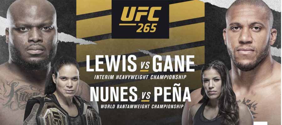 UFC 265: Early Odds for Gane vs Lewis: Plan that Winning MMA Bet