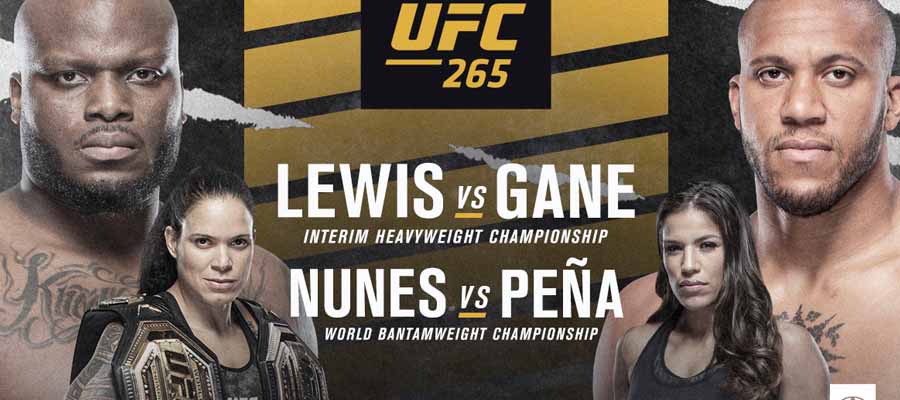 UFC 265: Lewis vs Gane : MMA Betting Preview for the Fight