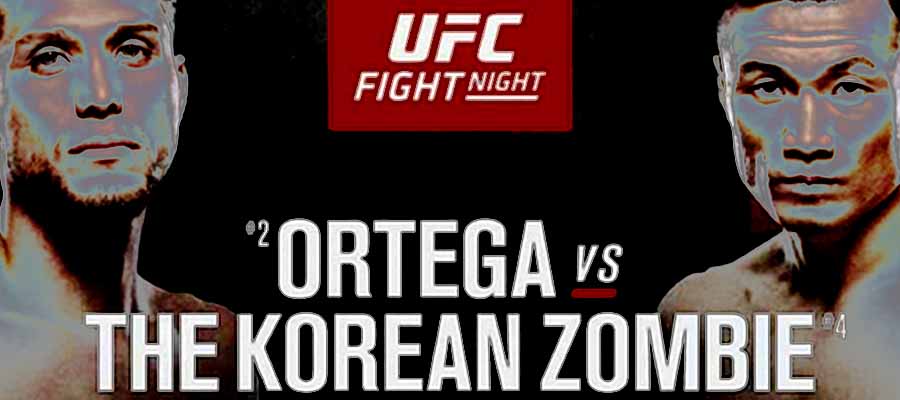 UFC Fight Night 180: Ortega vs Jung Preview and Odds for the Fight