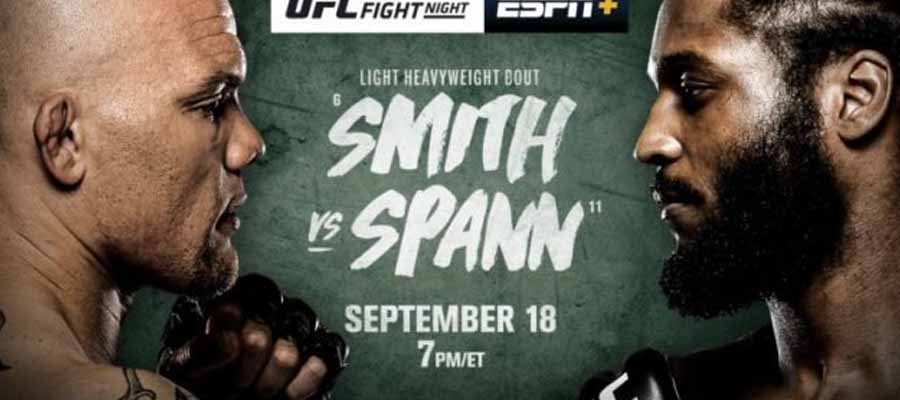 UFC Fight Night 192: Smith vs Spann Betting Preview