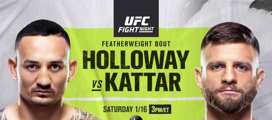 UFC on ABC 1: Holloway vs Kattar: UFC Betting Preview