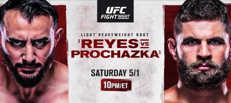 UFC on ESPN 23: Reyes vs Prochazka : MMA Betting Preview