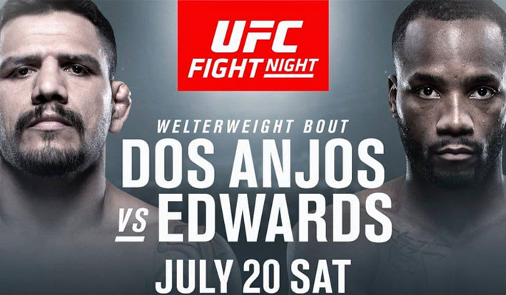 UFC San Antonio Odds, Dos Anjos vs Edwards Preview & Predictions