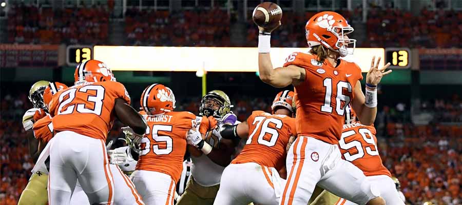 Updated Odds to Win the National Championship: Clemson in Second and Who's First?