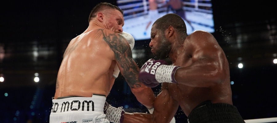 Usyk vs. Dubois Boxing Title fight: Usyk's WBC, WBO & WBA heavyweight Titles and Dubois' IBF heavyweight Title