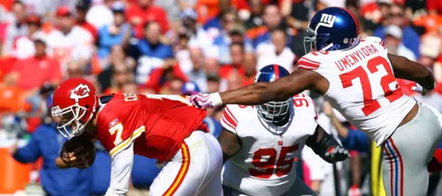 NFL Week 8 MNF: N.Y. Giants at Kansas City Chiefs Betting Preview